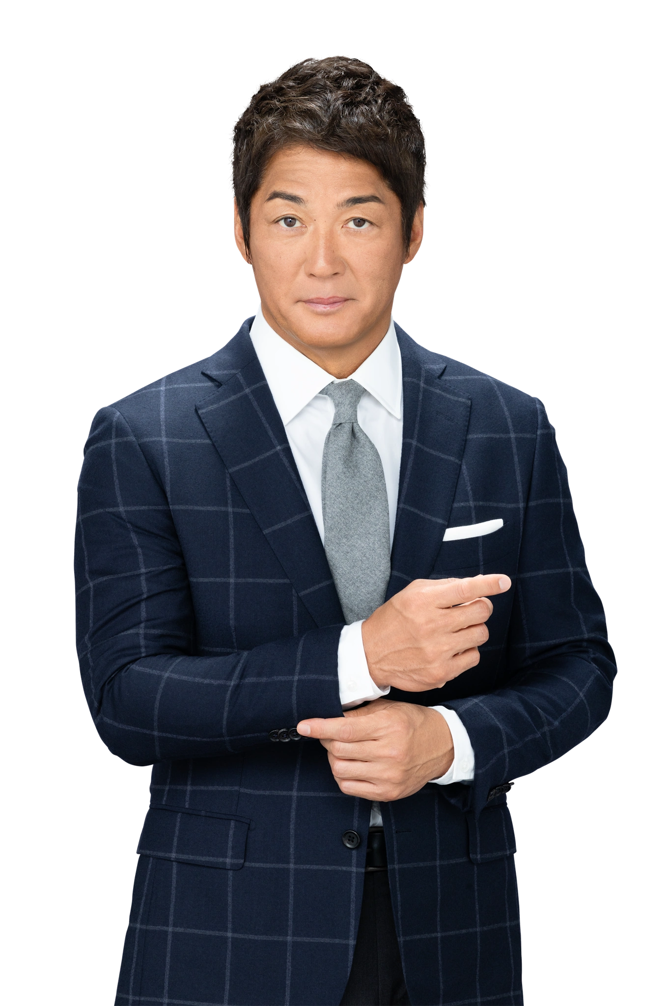 スーツ姿の長嶋一茂氏
